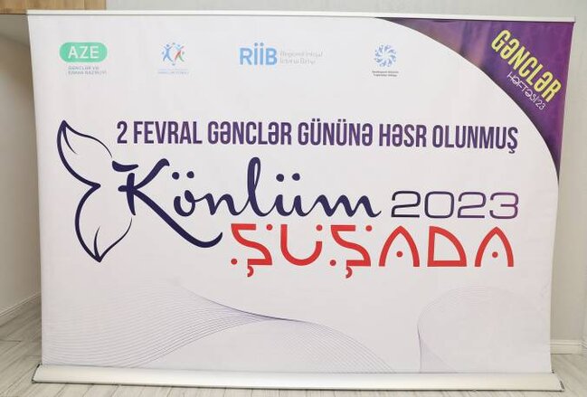 Azərbaycan Gəncləri Günü münasibətilə Şuşada tədbir keçirilib - FOTOLAR