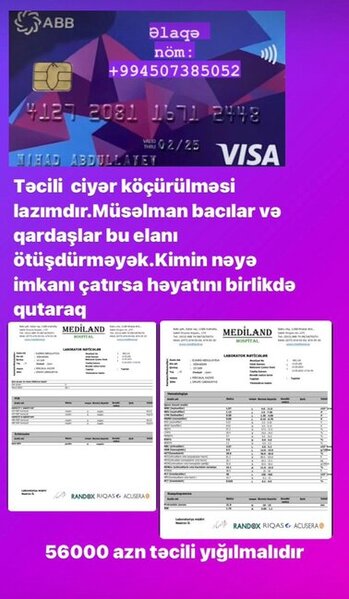 İki övlad anasının yardımınıza ehtiyacı var - FOTO