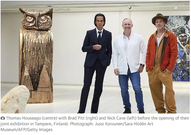 Aktyor kimi tanıdığımız Bred Pittin görün hansı bacarığı da var imiş - FOTOLAR