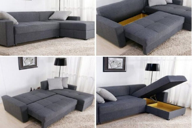 Kiçik otaqlı evlər üçün MEBELLƏR - FOTOLAR