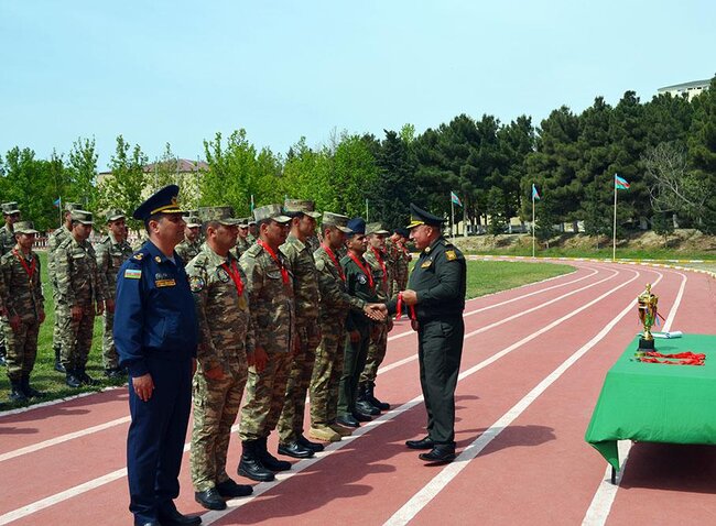Hərbçilər arasında yarış başa çatdı - VİDEO