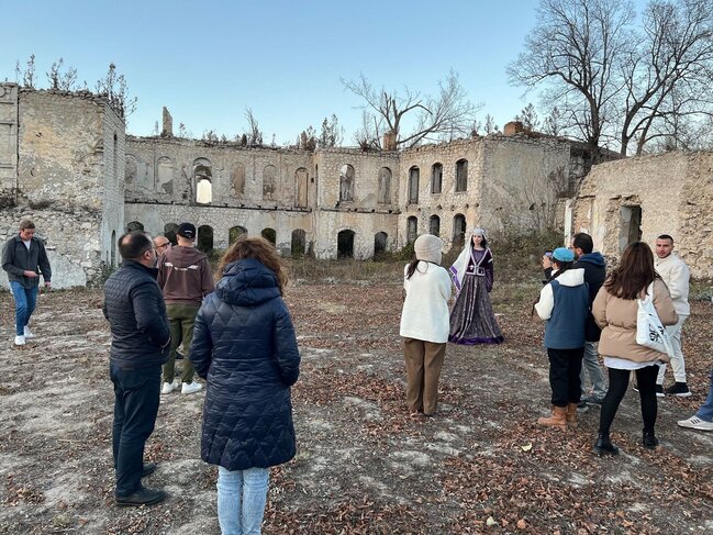 Şuşada beynəlxalq blogerlər üçün master klass keçirildi - FOTO