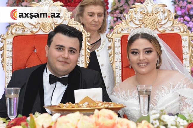 Almaxanımın toyuna kimlər gəldi? - FOTOLAR