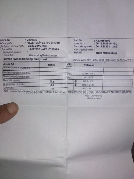 7 yaşlı Vaqifin yardımınıza ehtiyacı var - FOTO