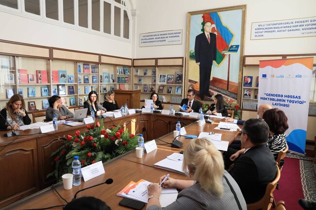 Gender yönümlü pedaqogika üzrə təhsil resurslarının tədris kurikulumlarına inteqrasiyası ilə bağlı yol xəritəsi hazırlanıb