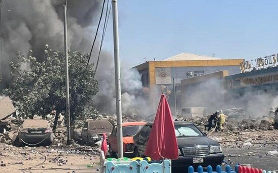 Ermənistanda partlayış olub, xəsarət alanlar var - VİDEO