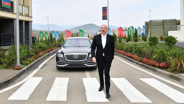 Prezident Füzuli şəhərinin azad olunması ilə bağlı paylaşım etdi (VİDEO)