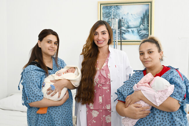 Mehriban Əliyeva Elmi-Tədqiqat Pediatriya İnstitutunda - Fotolar