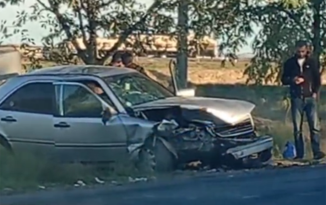 Beyləqanda ağır qəza - 4 yaralı var+Yenilənib