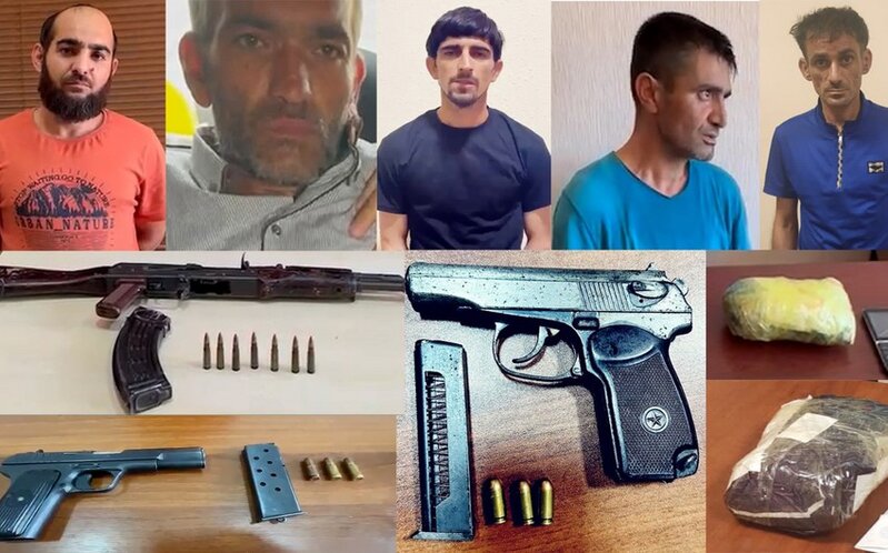 Avtomat, tapança, narkotik: Bir rayonda sutka ərzində 2000-ə yaxın cinayət faktı aşkarlandı - VİDEO