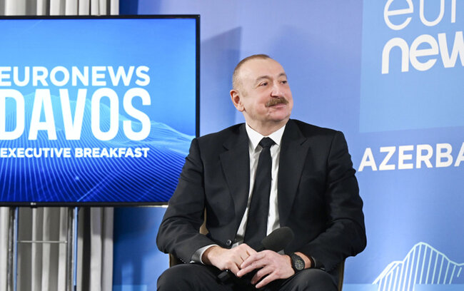 "Belə nüfuzlu mükafatı almaq mənim üçün böyük şərəfdir" - Prezident