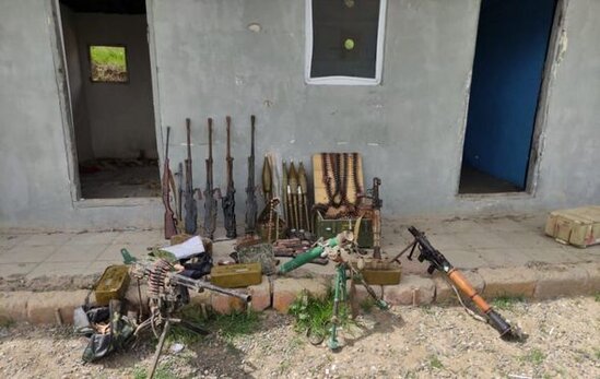 Son bir ildə Laçın polisinin aşkarladığı silah-sursatın SIYAHISI - FOTO