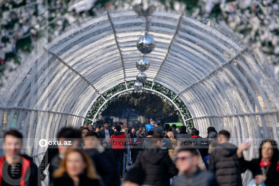 Bakı 2022-ci ili belə qarşılayır - FOTOREPORTAJ