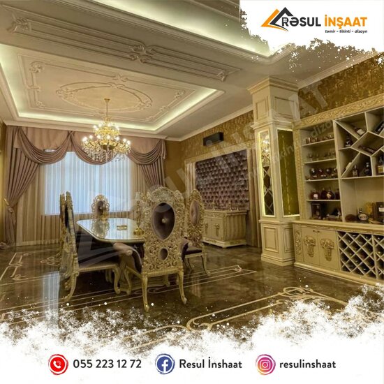 Rəsul İnşaat təmir-tikinti şirkəti sizlərə təqdim edir!