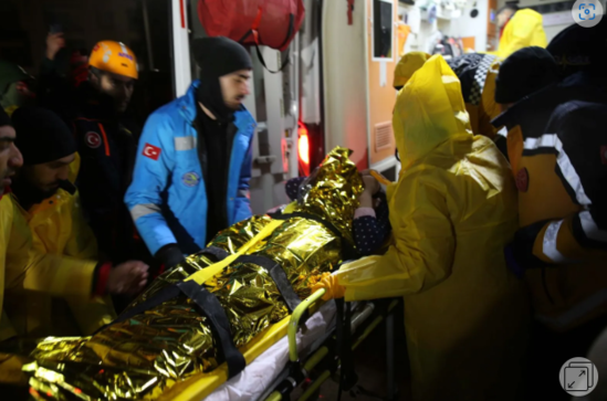 Sağ qalmaq üçün zamana qarşı yarışdılar - FOTOLAR