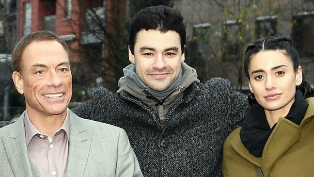 Azərbaycanlı gəlini olan və 5 dəfə evlənən Van Dammın ailəsində XOŞ GÜN - FOTO