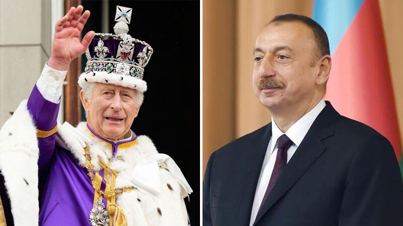 Prezident İlham Əliyev Kral III Çarlzı təbrik edib