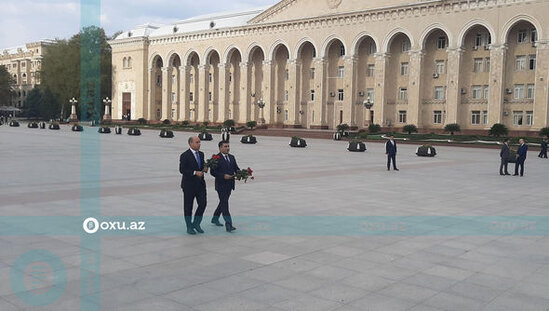 Təhsil naziri Gəncəyə səfər edib - FOTO