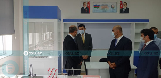 Təhsil naziri Gəncəyə səfər edib - FOTO