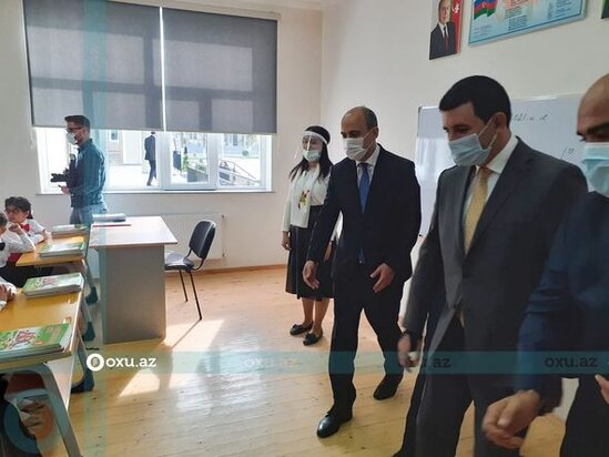 Təhsil naziri Gəncəyə səfər edib - FOTO