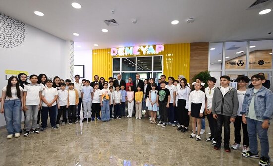 İlham Əliyev və Ərdoğan ASAN Xidmətin açılışında - YENİLƏNİB