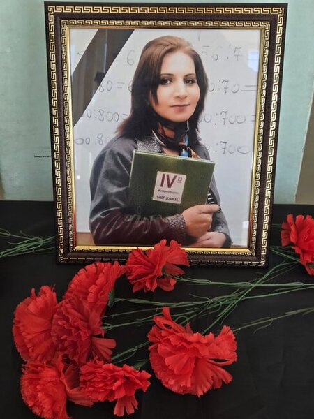 Şamaxıda müəllim vəfat etdi - Foto