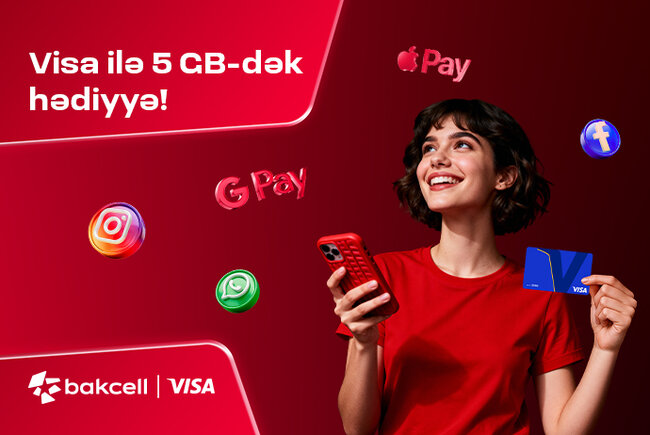 Bakcell və Visa tərəfdaşlığa başlayır