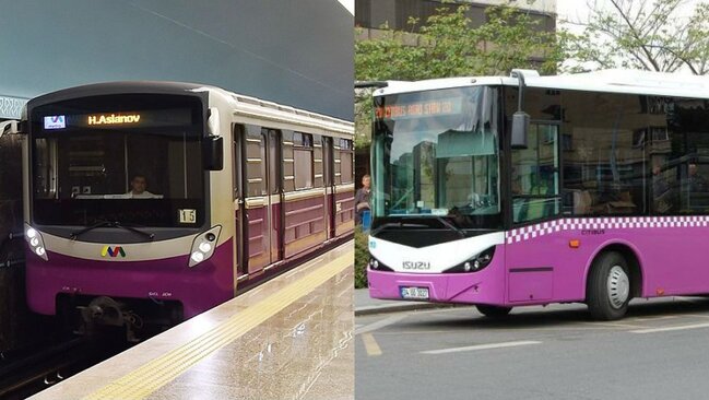Metro və avtobuslarla bağlı VƏZİYYƏT DƏYİŞDİ - VACİB DETALLAR