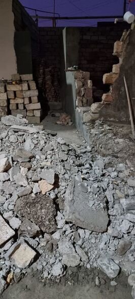 Vətən Müharibəsi şəhidinin evində partlayış baş verib - FOTO