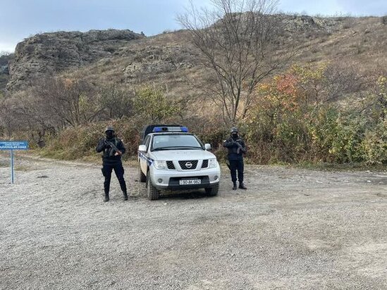 Gorus-Qafan yolundakı Azərbaycan postlarından yeni görüntüləri - FOTO