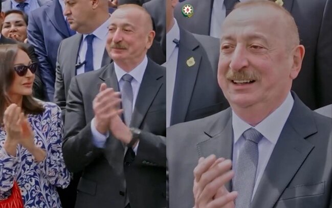 Prezident İlham Əliyevin Ağdama səfərindən SƏMİMİ GÖRÜNTÜLƏR- VİDEO