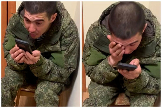 Rusiyalı əsir: "Zabitlərimiz yaralı əsgərlərimizi öldürür" - VİDEO