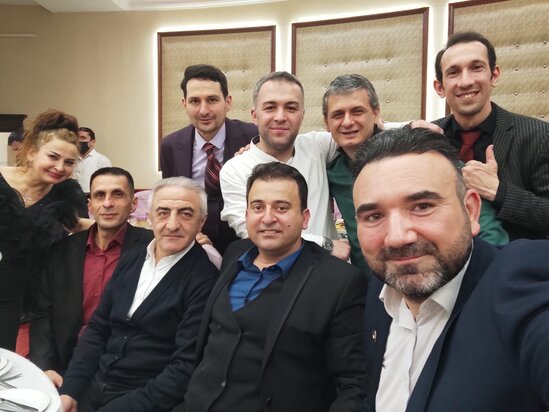 Azərbaycanlı aktyor evləndi - FOTOLAR