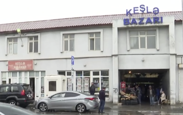 Keşlə bazarı sökülür? (VİDEO)