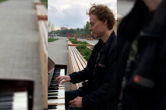 Ukrayna himnini ifa edən rusiyalı 14 sutkalıq həbs cəzası aldı – VİDEO