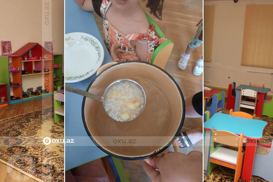 Övladı bağçaya gedən valideyndən ŞİKAYƏT: "Uşaqlara yavan çörək verilir" - FOTO
