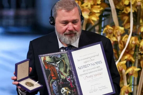 Dmitri Muratov Nobel medalını ukraynalı uşaqlara kömək üçün böyük məbləğə satdı