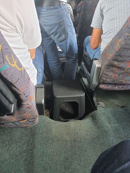 Beynəlxalq Avtovağzal Kompleksində biabırçılıq - FOTO