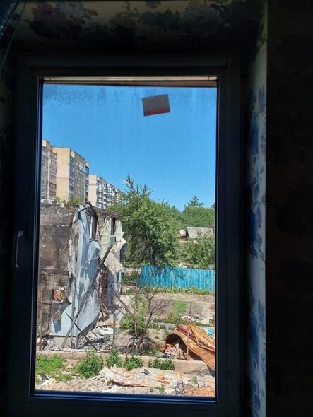 Ukraynada azərbaycanlı qəhrəmanın evi təmir olundu - FOTO