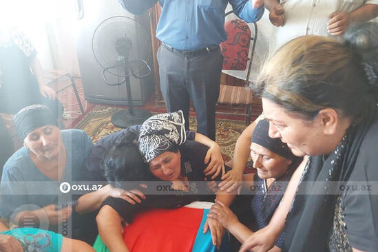 Azərbaycan Ordusunun şəhid olan əsgəri dəfn olunub - YENİLƏNİB + FOTO/VİDEO