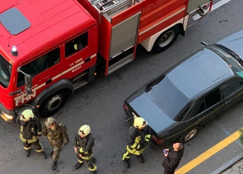 Xaçmazda məktəbdə yanğın