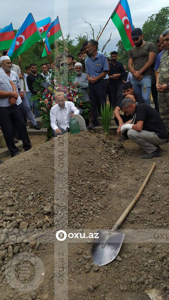Tovuzda həlak olan əsgərimiz dəfn edildi - YENİLƏNİB + FOTO