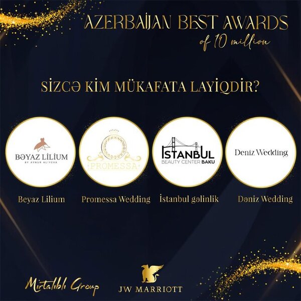 Sahələrinin ən yaxşıları "Azerbaijan Best Awards"da seçiləcək
