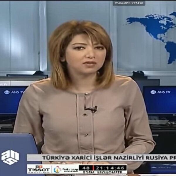 Studiyada Natəvan Babayeva idi... - FOTOLAR