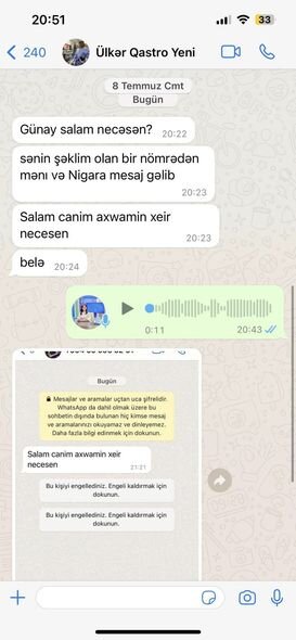 Bakıda həkimlərin başına iş gəldi: "Whatsapp" dələduzluğu - FOTO