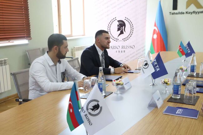 TKTA ilə "Mario Russo" brend arasında Anlaşma Memorandumu imzalanıb