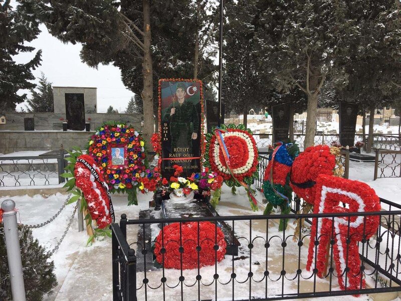 Şəhid anası vəfat etdi (FOTO)