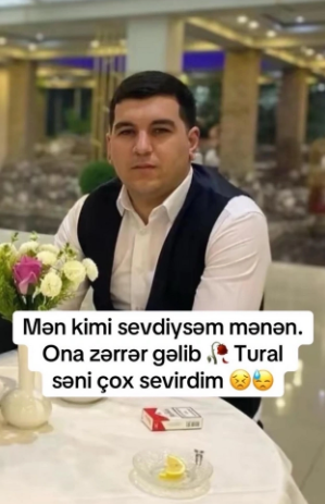 Bakıda qıza görə qətlə yetirilən Turalın sevgilisi: "Məni şantaj edirdi" - FOTO