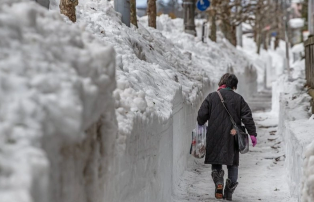 Yaponiyada güclü qar: Ölənlərin sayı artdı
