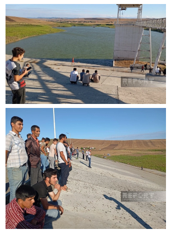 11 yaşlı Səmədin batdığını görən olsa da oradan uzaqlaşıb - Hadisə yerindən GÖRÜNTÜLƏR